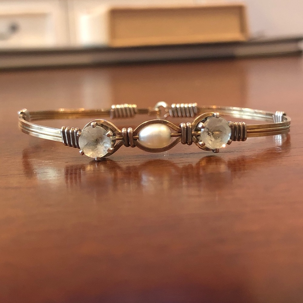 Ronaldo Freshwater Pearl and Jewel Bracelet